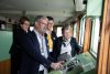 Bemanning op de brug van het schip