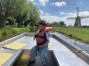 Cristoph zit op de boot